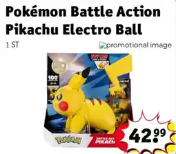 Kruidvat pokemon battle action pikachu electro ball aanbieding