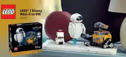Kruidvat Lego disney wall-e en eve aanbieding
