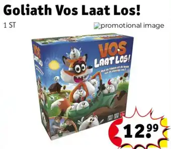Kruidvat Goliath vos laat los! aanbieding