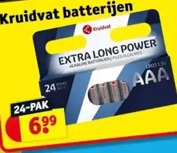 Kruidvat Kruidvat batterijen aanbieding