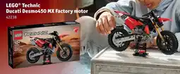 Kruidvat LEGO Technic Ducati Desmo450 MX Factory motor aanbieding