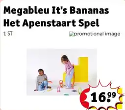 Kruidvat Megableu It's Bananas Het Apenstaart Spel aanbieding