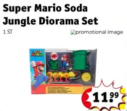 Kruidvat Super mario soda jungle diorama set aanbieding