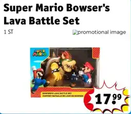 Kruidvat super mario bowser's lava battle set aanbieding