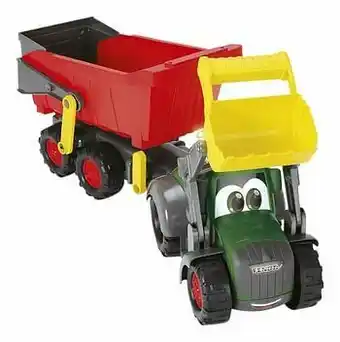 Dickie Toys tractor ABC Fendti Farm Trailer
