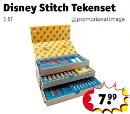 Kruidvat Disney Stitch Tekenset aanbieding