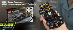Kruidvat Lego Speed Champions APXGP team racewagen uit F1 The Movie aanbieding