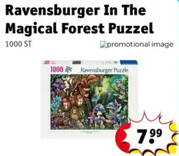 Kruidvat Ravensburger In The Magical Forest Puzzle aanbieding