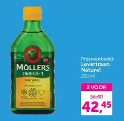 Holland & Barrett Levertraan Naturel aanbieding