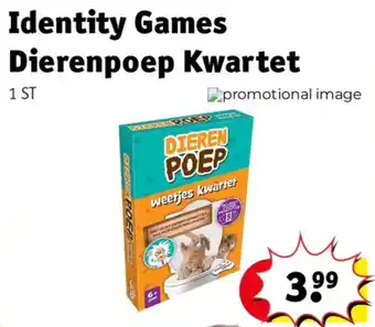 Kruidvat Dierenpoep kwartet aanbieding