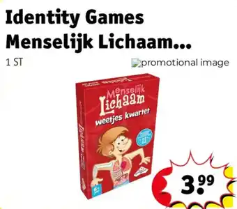 Kruidvat Menselijk Lichaam weetjes kwartet aanbieding