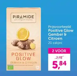 Holland & Barrett Positive glow gember & citroen aanbieding