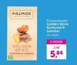 Holland & Barrett Golden spice kurkuma & gember aanbieding