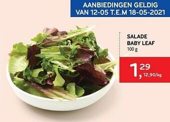 Salade baby leaf