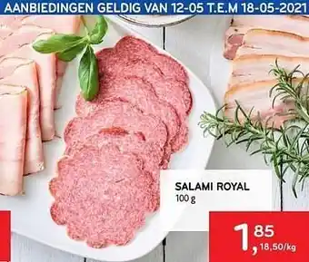 Alvo Salami royal aanbieding