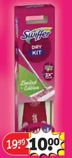 Kruidvat Swiffer Dry kit aanbieding