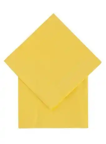 HEMA HEMA Servetten (geel) aanbieding