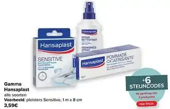 Carrefour Pleisters sensitive aanbieding
