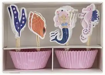 HEMA HEMA Cupcake Set - Zeepaardje - 24 Stuks aanbieding