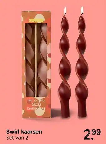 Swirl kaarsen