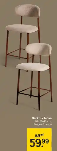 Xenos Barkruk Nova aanbieding