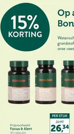 Holland & Barrett Bonusan aanbieding