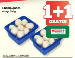 Spar Champignons aanbieding