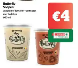 Spar Butterfly Soepen aanbieding
