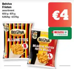 Spar Belviva Frieten aanbieding