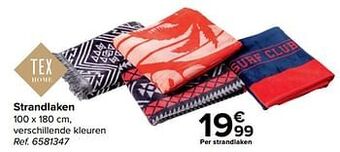 Carrefour Strandlaken aanbieding