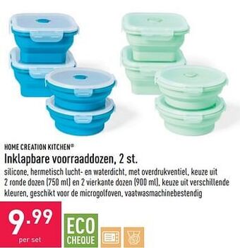 ALDI Inklapbare voorraaddozen aanbieding