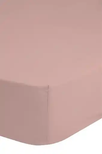 De Matrassen Gigant Hoeslaken 100x200 HIP katoen-satijn l.pink aanbieding