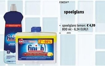 Lidl Spoelglans lemon aanbieding