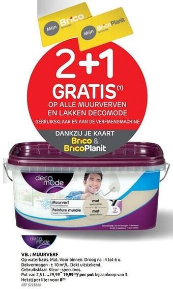 Brico Muurverf aanbieding