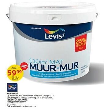 Brico Muurverf aanbieding