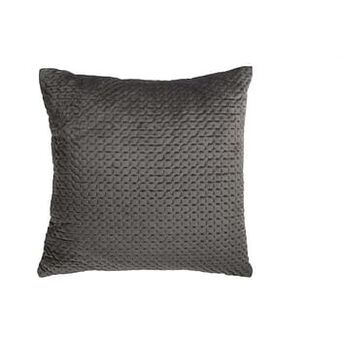 Leen Bakker KAAT Amsterdam sierkussen Ottoman - grijs - 45x45 cm - Leen Bakker aanbieding