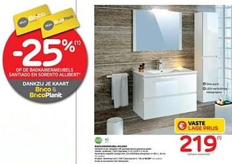Brico Badkamermeubel milenio aanbieding
