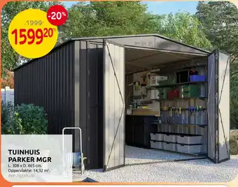 Tuinhuis Parker Mgr