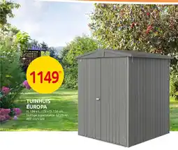 Brico Tuinhuis europa aanbieding