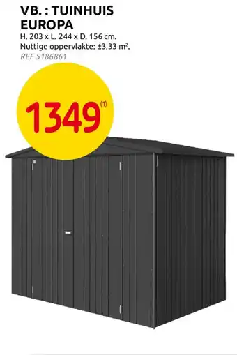 Tuinhuis europa