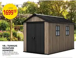 Brico Tuinhuis signature ashwood aanbieding