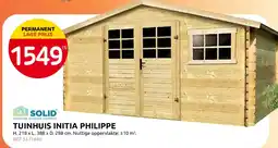 Brico Tuinhuis initia philippe aanbieding