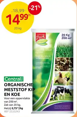 Brico Organische meststof kip en koe aanbieding