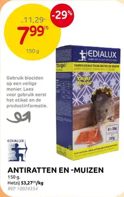 Brico Antiratten en -muizen aanbieding