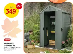 Brico Tuinhuis darwin 46 aanbieding