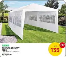 Brico Partytent party feria aanbieding