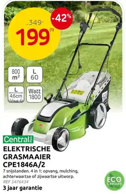 Brico Elektrische grasmaaier aanbieding