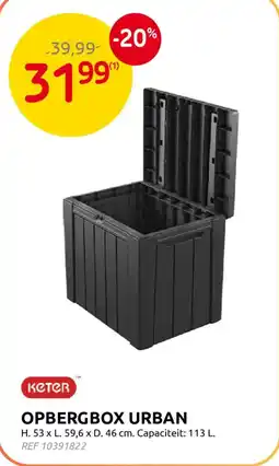 Brico Opbergbox urban aanbieding