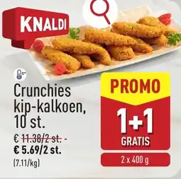 ALDI Crunchies Kip-Kalkoen aanbieding