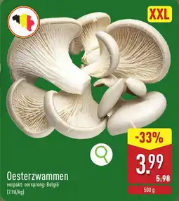 ALDI Oesterzwammen aanbieding